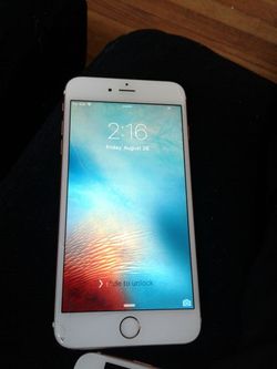 Iphone 6s plus Gold