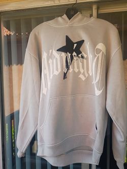 Diamond Supply Co. grey hoodie with black star and rhinestones #skater