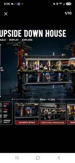 LEGO Stranger Things Upside Down House Set not lego