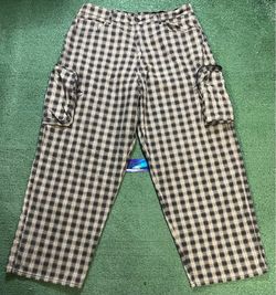 GV Gallery plaid baggy cargo pants
