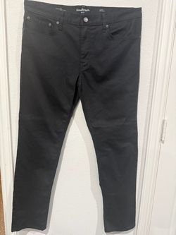 Goodfellow & Co Mens Black Skinny Total Flex Stretch Pants 5-Pocket