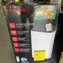 8,000 BTU (12,000 BTU ASHRAE) 115-Volt Smart Wi-Fi Portable Air Conditioner for upto 350 sq. ft.