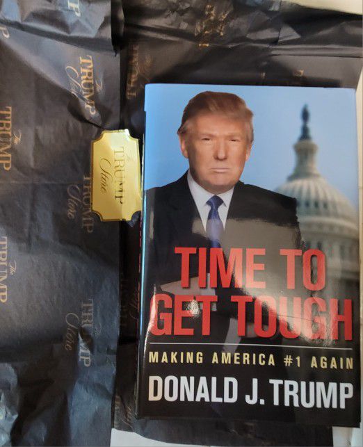 Donald Trump Book Signed Edition Time To Get Tough