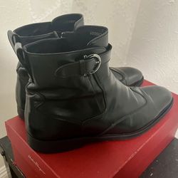 Salvatore Ferragamo Men’s Leather Boots 