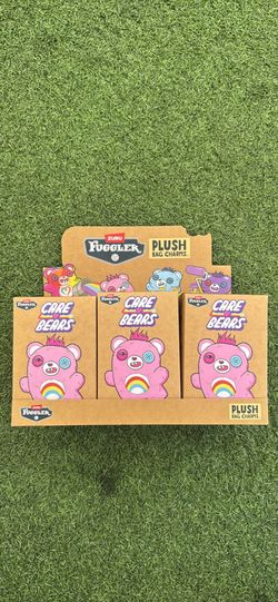 Unreleased Fuggler x Care Bears bag charms Mystery Box