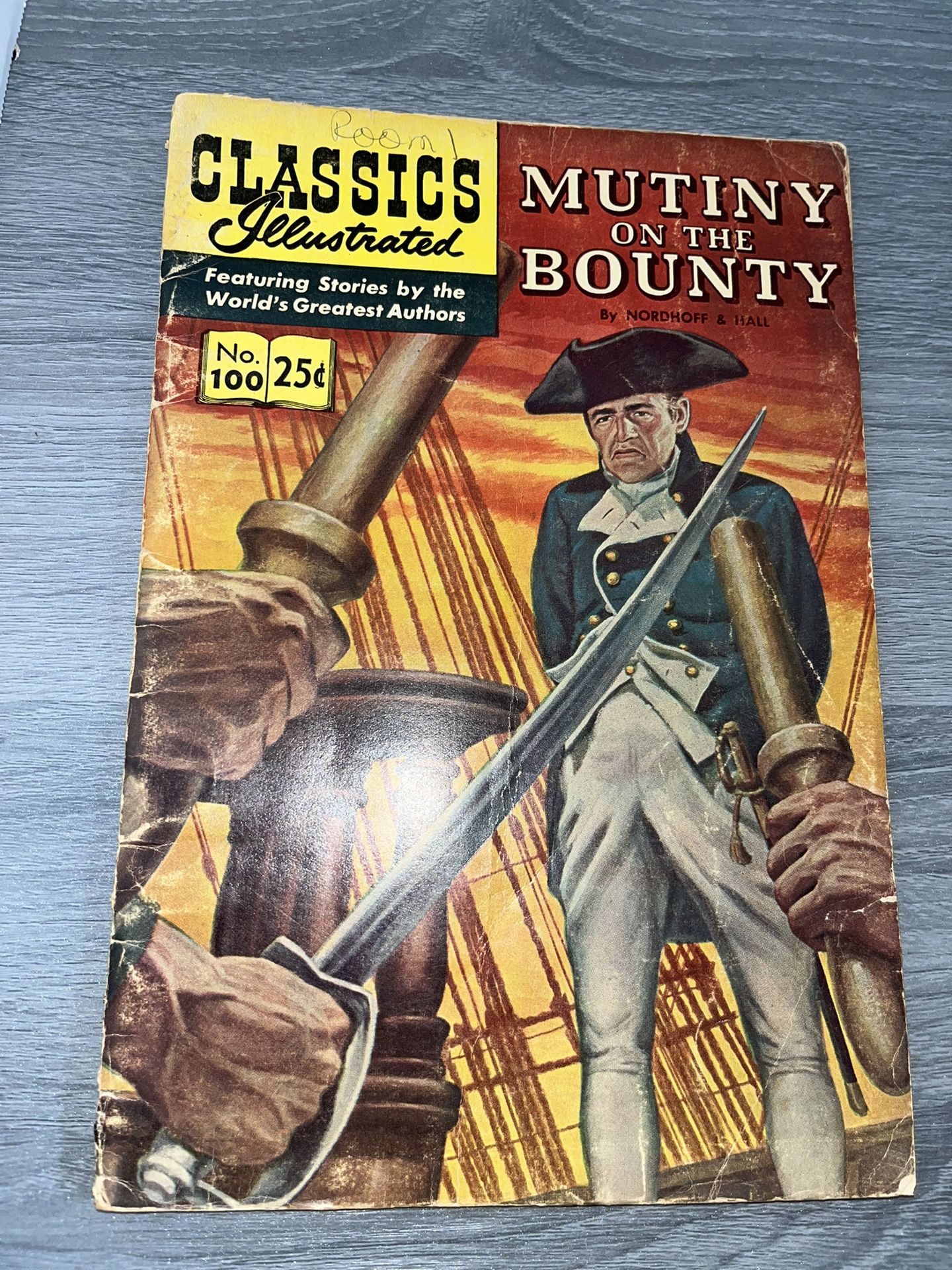 Mutiny on the Bounty - Classics Illustrated No. 100