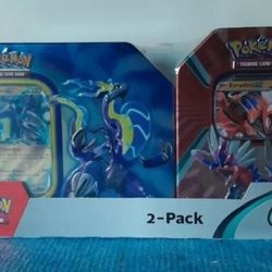 Pokémon (2Pack ) Tins