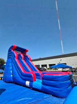 large waterslides