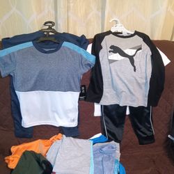 Kids clothes and blankets 