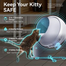 CATLINK Self Cleaning Litter Box - Scooper Luxury Pro-X