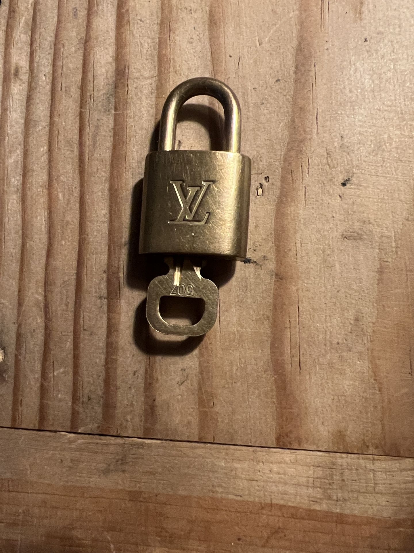 LV Padlock & key