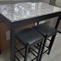Table With Stools