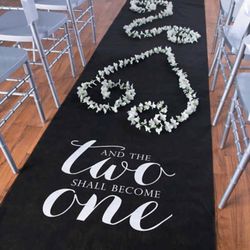 Wedding Runway “two Become One “ NEW In Box 