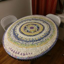Mosaic dining tables for sale clearance