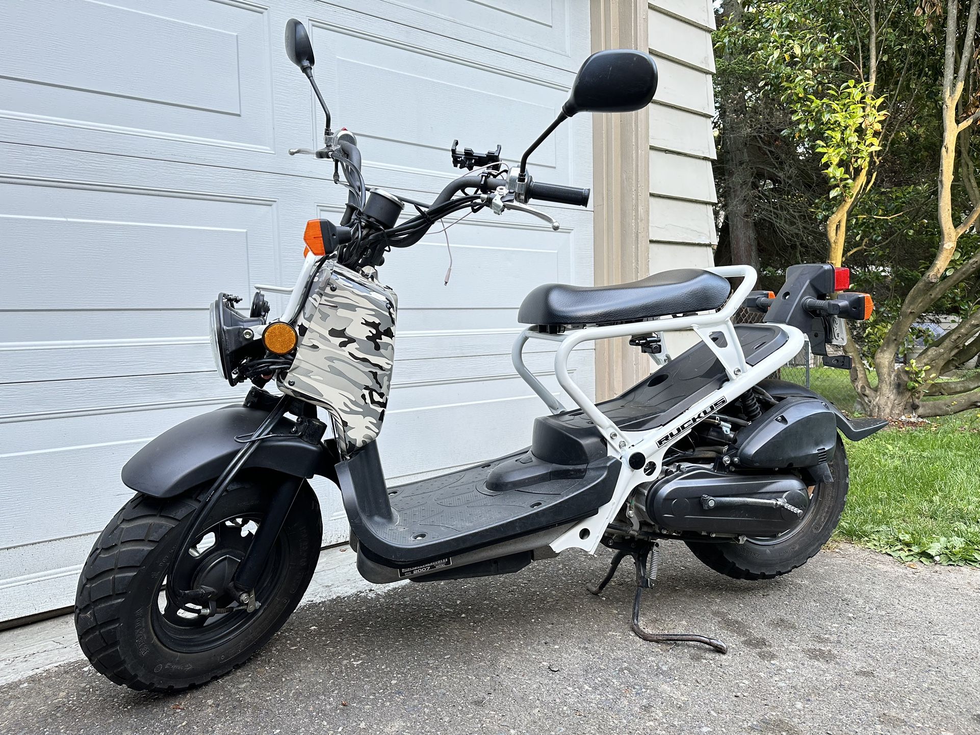 Honda Ruckus, Super Low Miles, Excellent Condition, LED Headlamps for ...