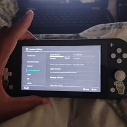 Nintendo switch lite grey console