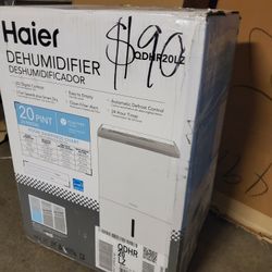 Haier Dehumidifier New 