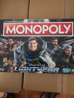 Monopoly Disney Pixar Lightyear Edition