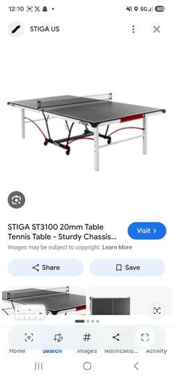 Stiga ping pong table