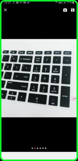 Silicone Desktop Keyboard Skin Cover for15.6