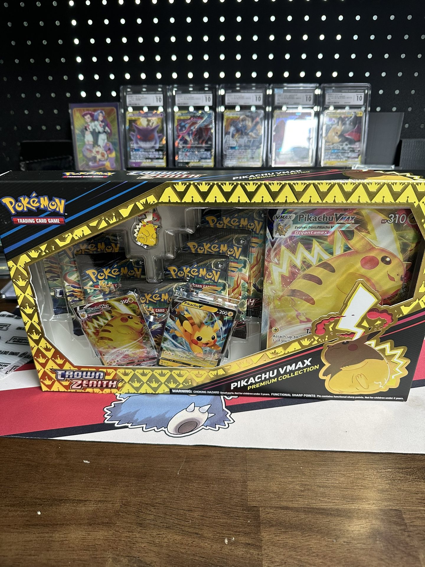 Crown Zenith Pikachu Vmax Collection Pokemon
