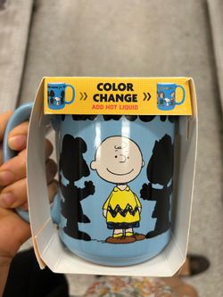 Peanuts Light Blue Charlie Brown Color Change Mug