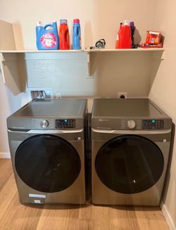 Samsung Front-Load Washer and Dryer Set