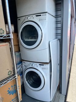 House or garage washer and gas dryer,