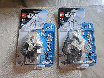 2 Sealed Lego Star Wars Defense of Hoth Blister Pack