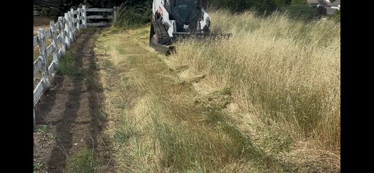 New  72 Inch Skid Steer  brush mower attachment