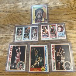 Vintage NBA Standout Player Card Lot