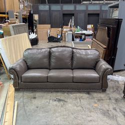 Leather Sofa 