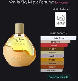 Vanilla Sky Mistic Perfume for women