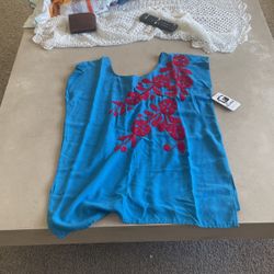 Blusa Mexicana Unisex Artesania Nueva