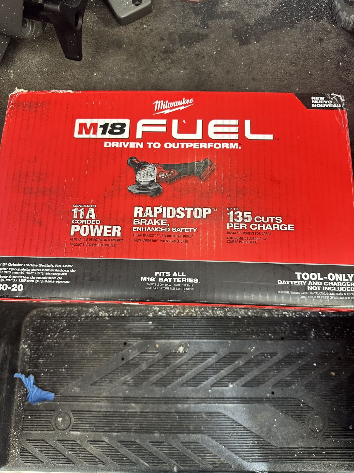 Milwaukee Grinder Brand New Inbox