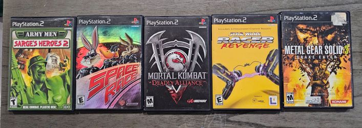 Playstation 2 Video Games $60 for all