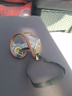 Jockey goggles Heriberto Figueroa