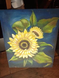 Sunflower Painting