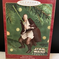 Star Wars Qui-Gon Jinn Hallmark Ornament