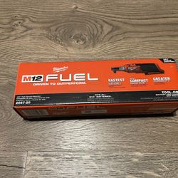 M12 FUEL 12-Volt Lithium-Ion Brushless Cordless High Speed 3/8 in. Ratchet (Tool-Only)