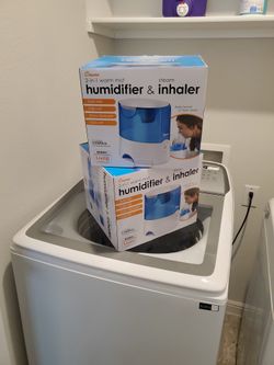 2 Boxes Of Crane 2 In 1,warm Mist Humidifier and Personal Steam Inhaler