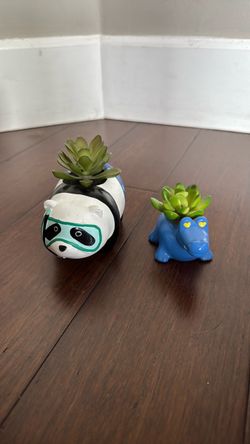 Small Fake Animal Plants (set of 2)