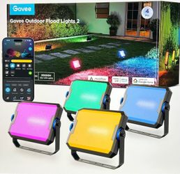 GOVEE Outdoor Flood Lights 4 Pack