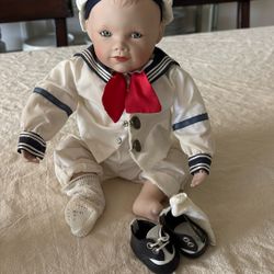 Sailor Boy, Porcelain Doll
