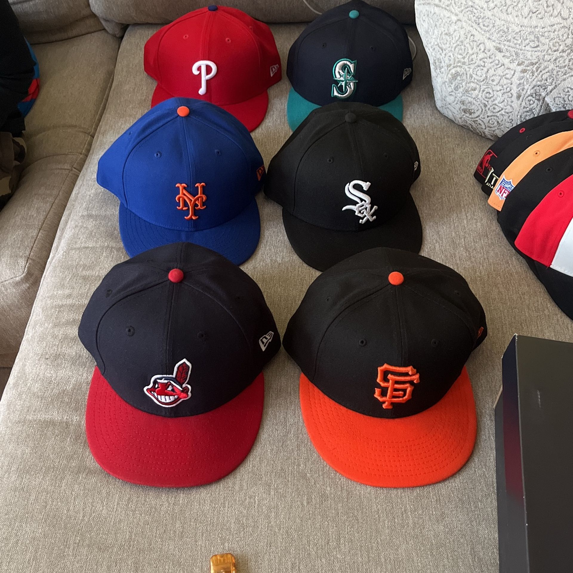 7 5/8 Fitted Sports Hats