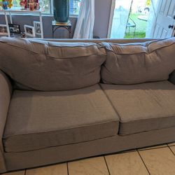 Couch - Smoke Free Home, Cover On Previously 