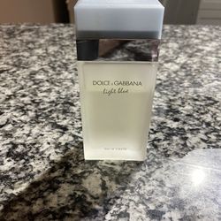 Dolce & Gabbana Light Blue 6.7 Perfume. More Than Half Full. 