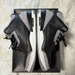 Jordan 3 Black Cement Size 11