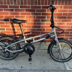 TEN BYB 11 4’10” – 6’5” height High-Performance Compact Folding Bike WHEELS: 20 FRAME:15 