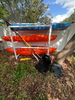 1 sit on top and 2 sit inside kayaks